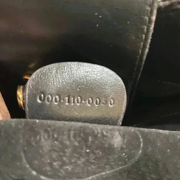 Gucci vintage black leather satchel handbag - Picture 14 of 15